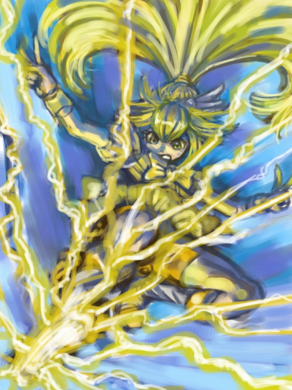 kise yayoi and cure peace (precure and 1 more) drawn by kuppipi_ramutarou