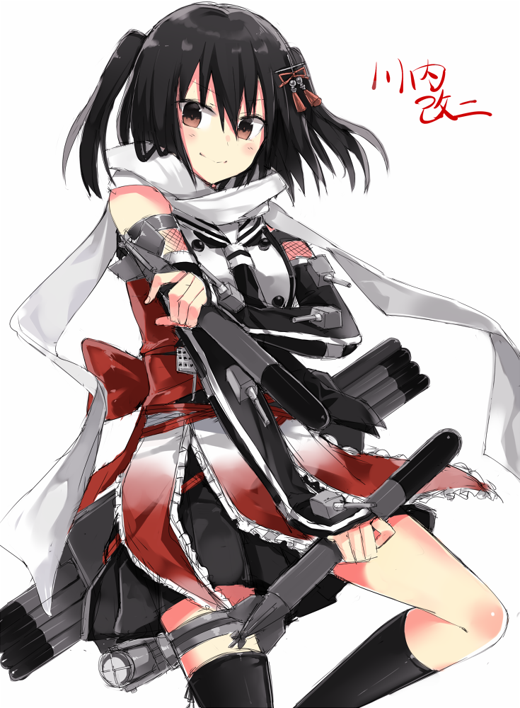 sendai and sendai kai ni (kantai collection) drawn by kuhotaka