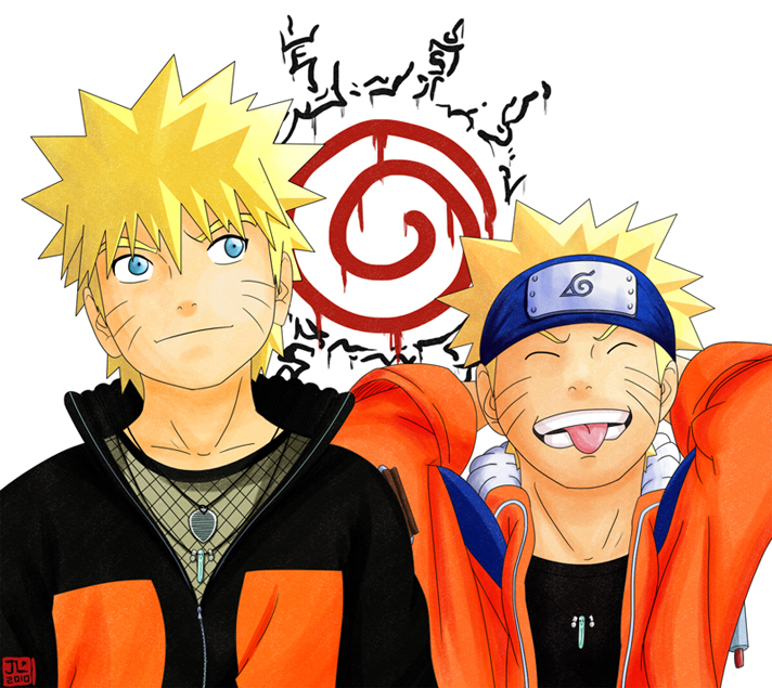 uzumaki naruto (naruto and 1 more) drawn by batterymunkey