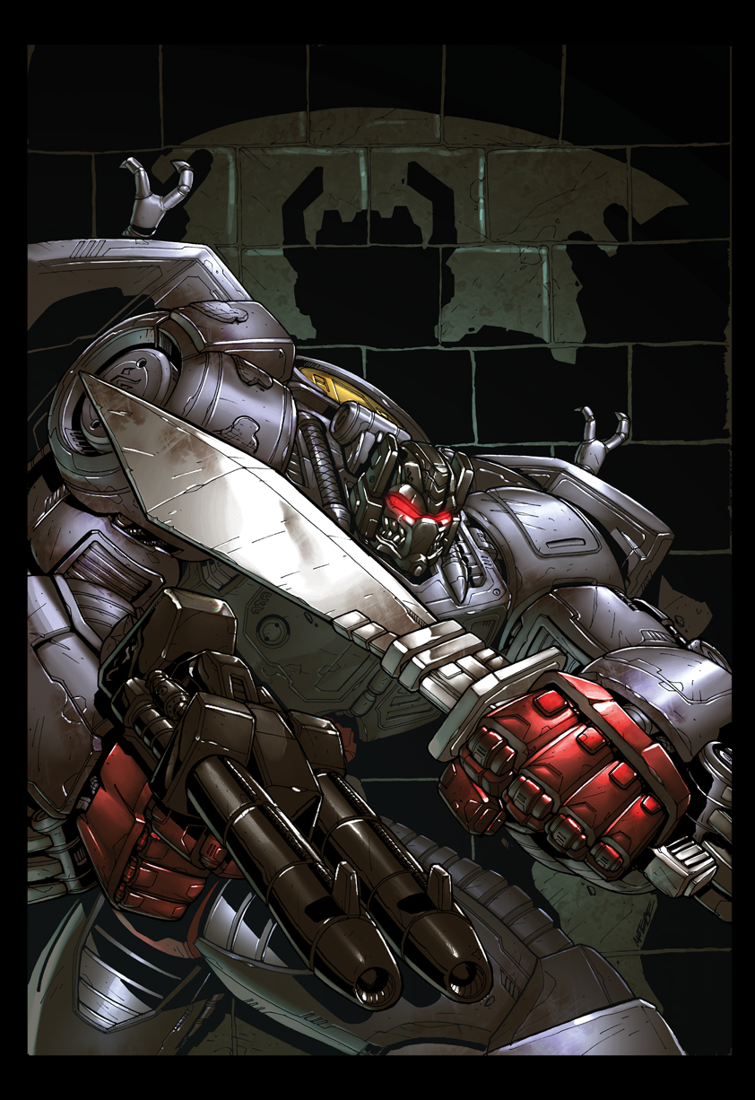 grimlock (transformers and 1 more) drawn by kieran_oats and marcelo_matere