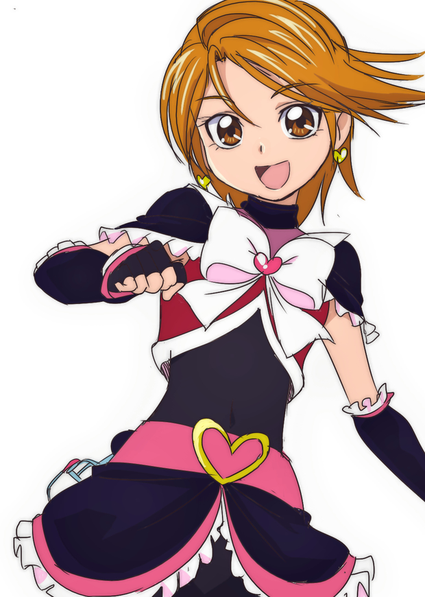 misumi nagisa and cure black (precure and 2 more) drawn by oimanji