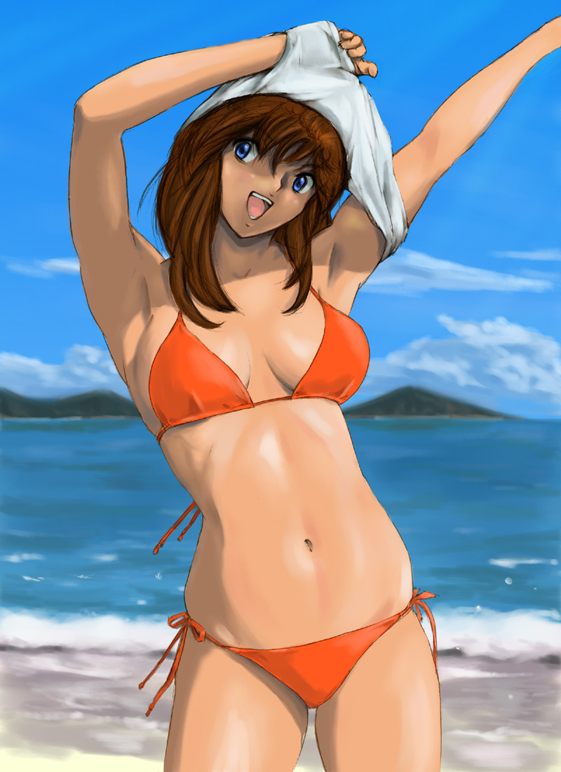 hitomi (dead or alive) drawn by shu-z