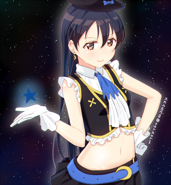 sonoda umi (love live! and 1 more) drawn by skull573