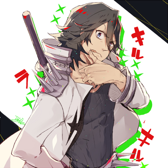 sanageyama uzu (kill la kill) drawn by takiji_(micco)