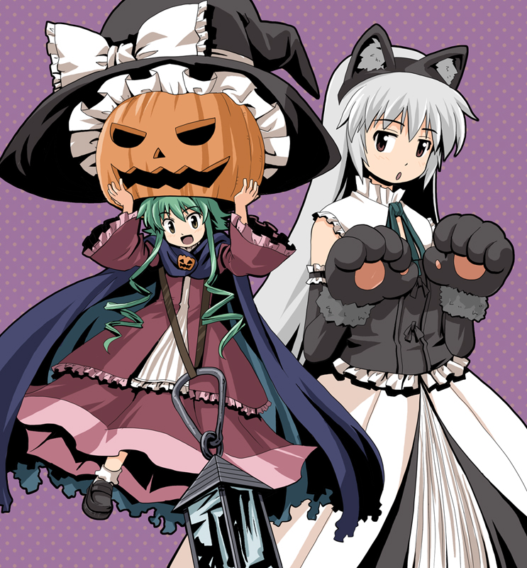 maybell and arioch (original and 2 more) drawn by haniwa_(leaf_garden)