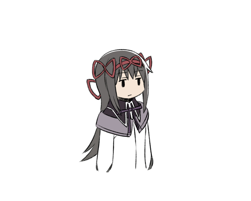 akemi homura (mahou shoujo madoka magica) drawn by oda_takayuki