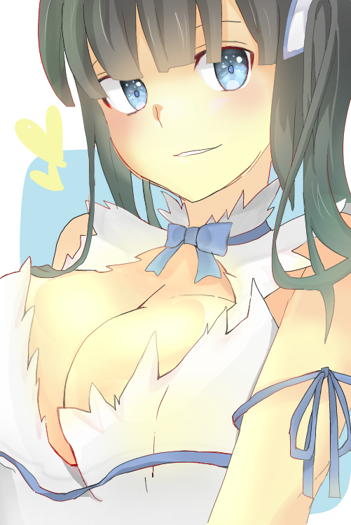 hestia (dungeon ni deai wo motomeru no wa machigatteiru darou ka) drawn by com_(kuririn)
