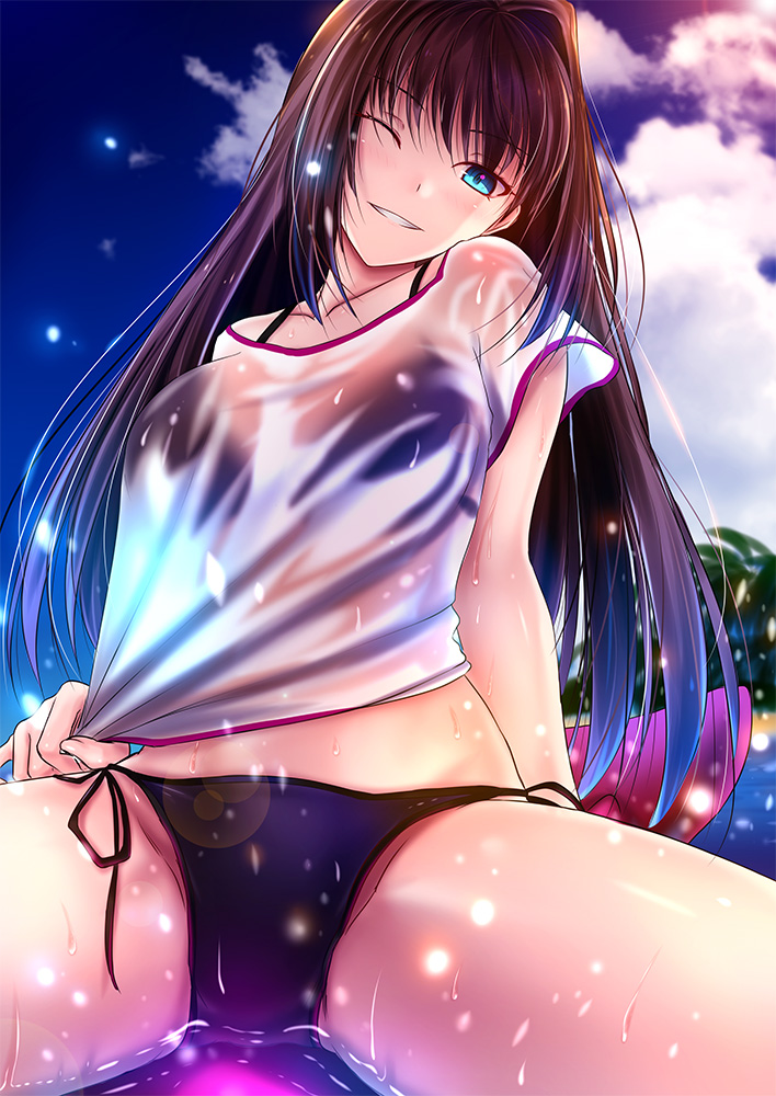 aozaki aoko (mahou tsukai no yoru) drawn by akeyama_kitsune