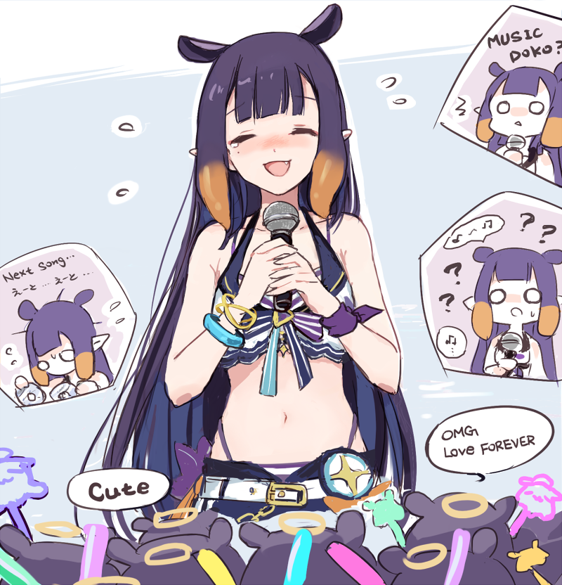 ninomae ina'nis and takodachi (hololive and 1 more) drawn by yuuyu_(777)