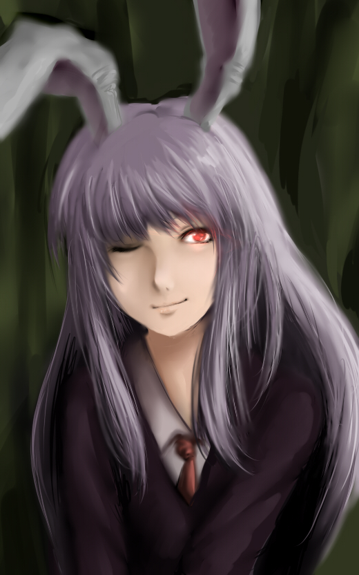 reisen udongein inaba (touhou) drawn by harusame_(unmei_no_ikasumi)