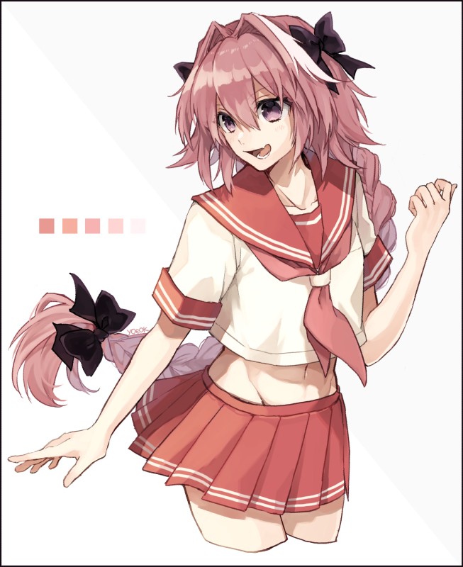 astolfo (fate and 2 more) drawn by y0e0k