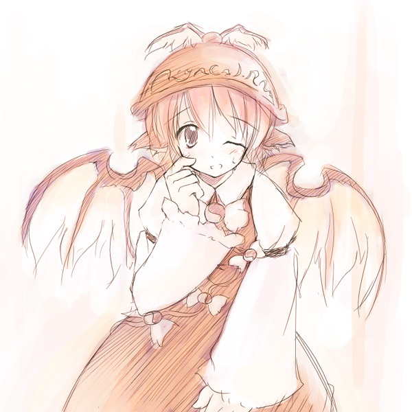 mystia lorelei (touhou) drawn by yukitarou_(awamori)