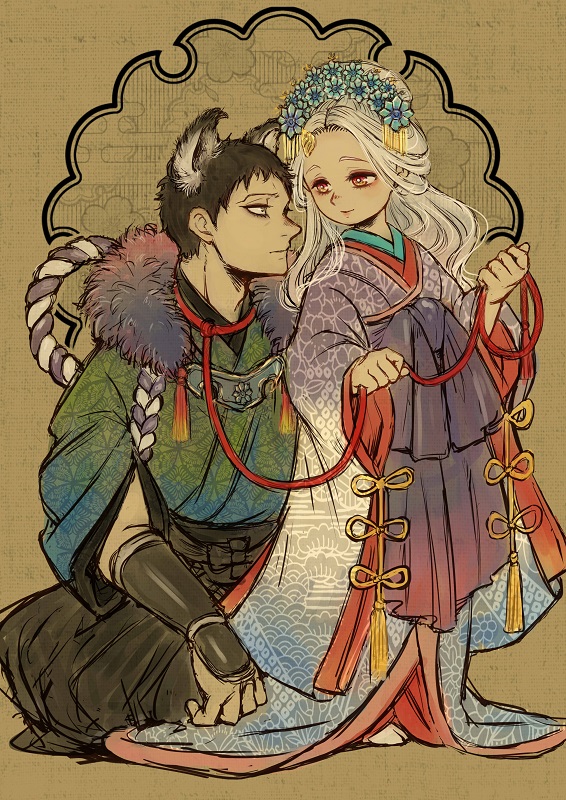eri and overhaul (boku no hero academia) drawn by qaz14wsx15