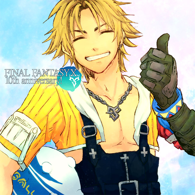 tidus (final fantasy and 1 more) drawn by tasaka_(256505)