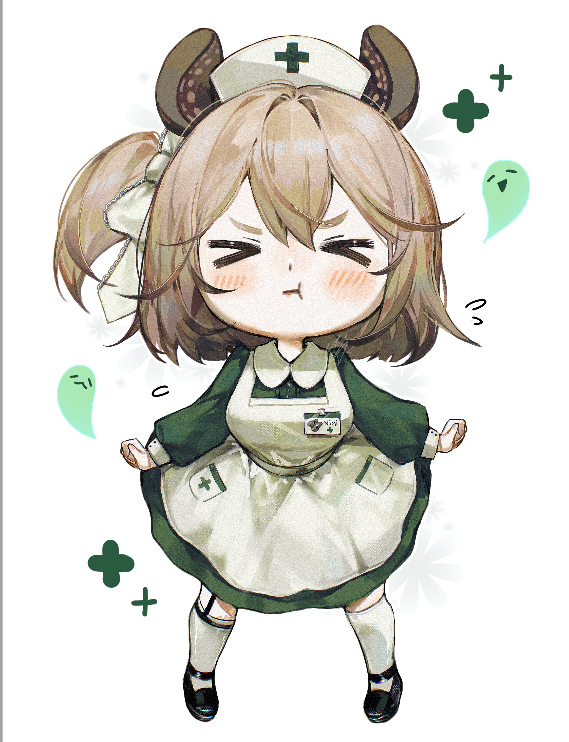 nimi nightmare and naplings (indie virtual youtuber) drawn by ani_019