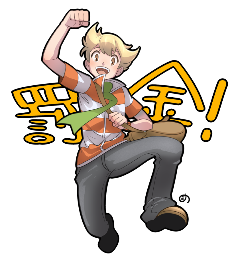 barry (pokemon and 1 more) drawn by shimotsuki_noboru