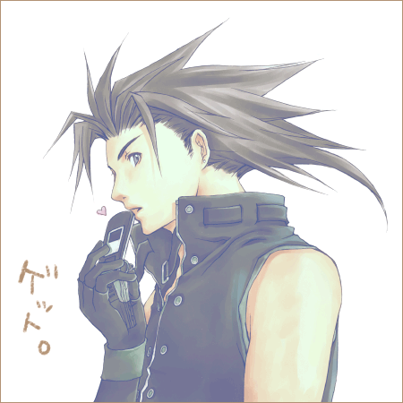 zack fair (final fantasy and 2 more) drawn by rendezvous