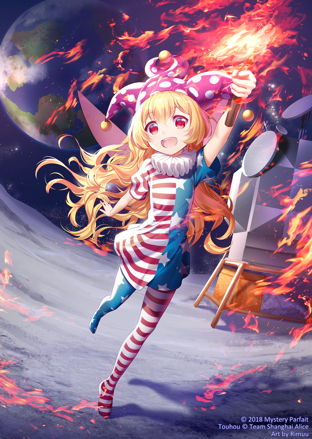 clownpiece (touhou) drawn by rimuu