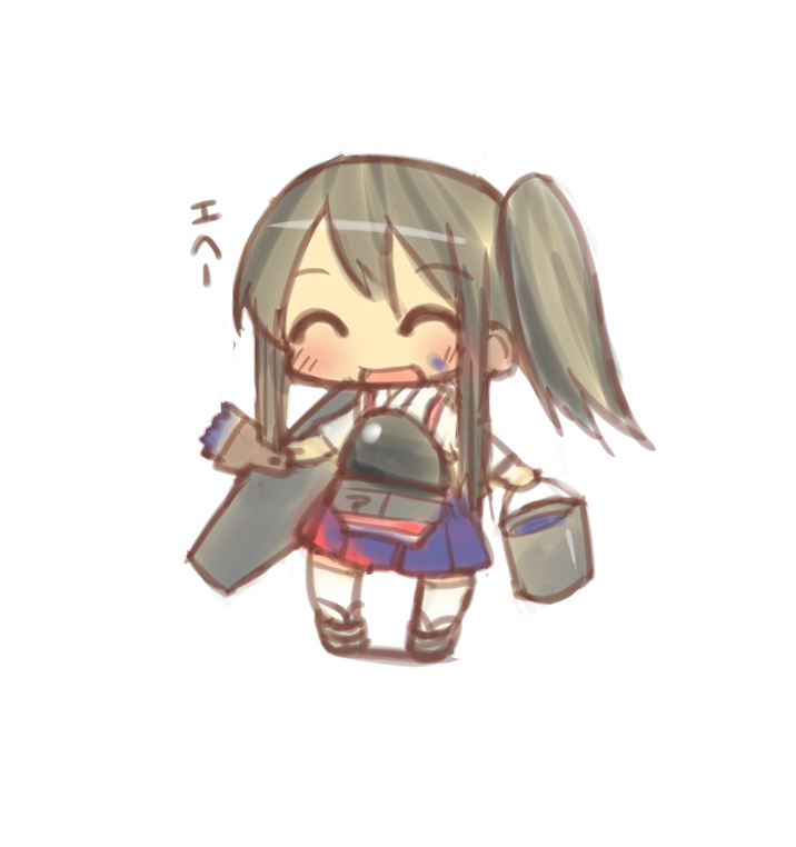 kaga and akagi (kantai collection) drawn by tanaka_ahiru
