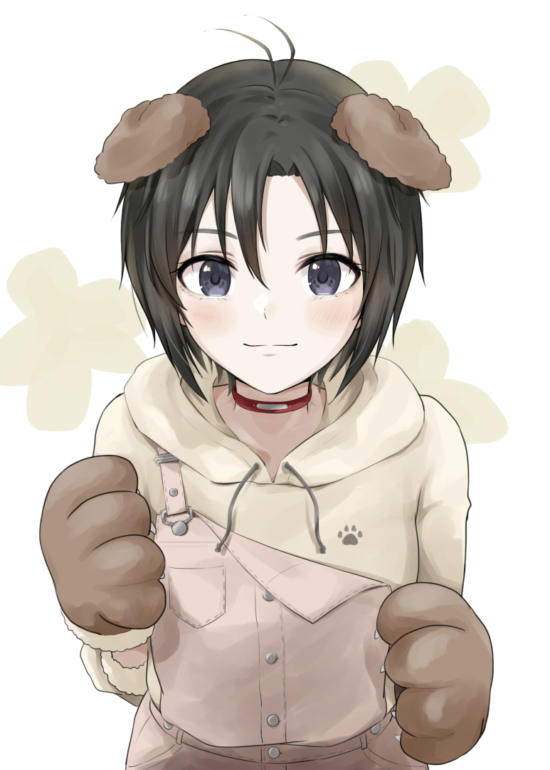 kikuchi makoto (idolmaster and 2 more) drawn by mogskg