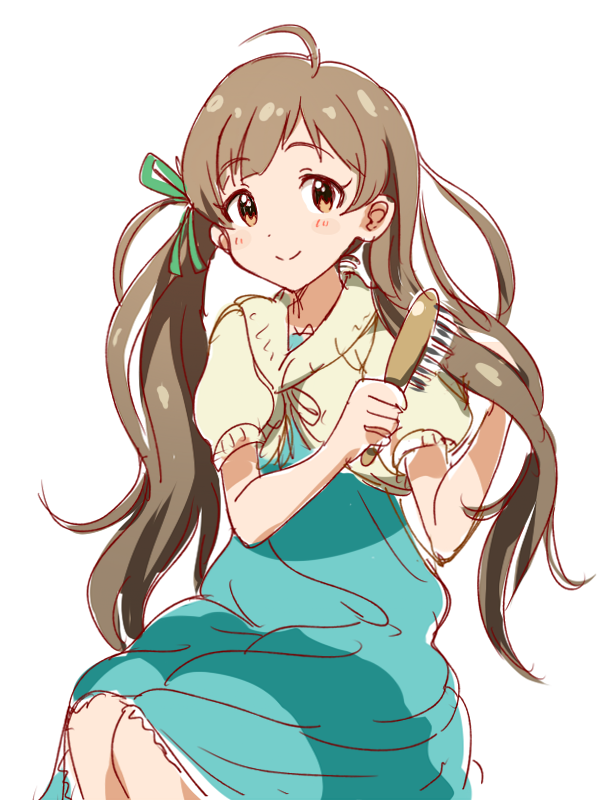 hakozaki serika (idolmaster and 1 more) drawn by dani-ikapi