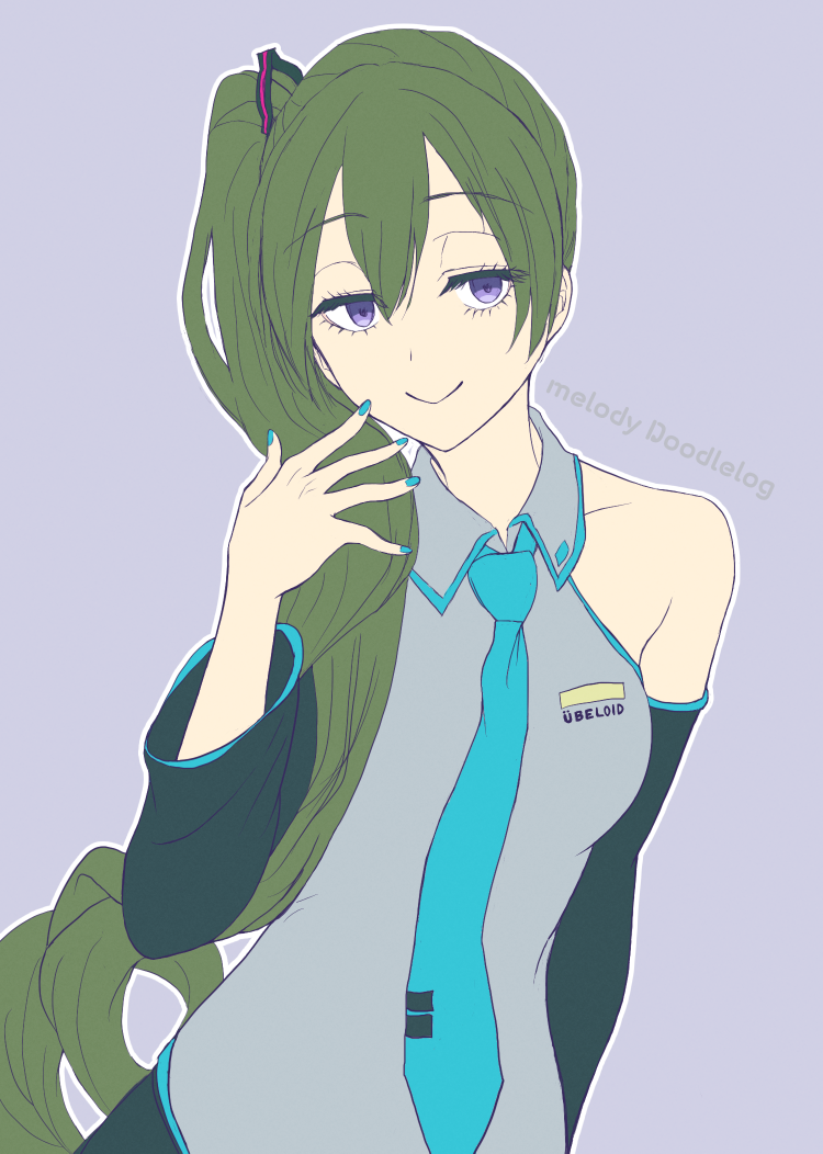 hatsune miku and ubel (vocaloid and 1 more) drawn by ai-da-melody