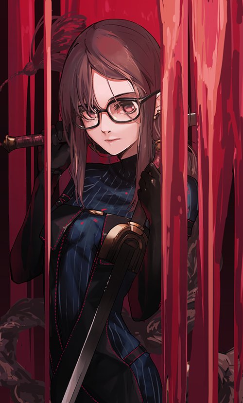 yu mei-ren (fate and 1 more) drawn by la-na