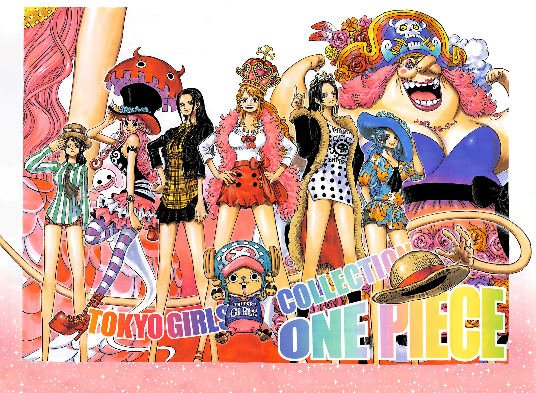 One Piece Color Spreads