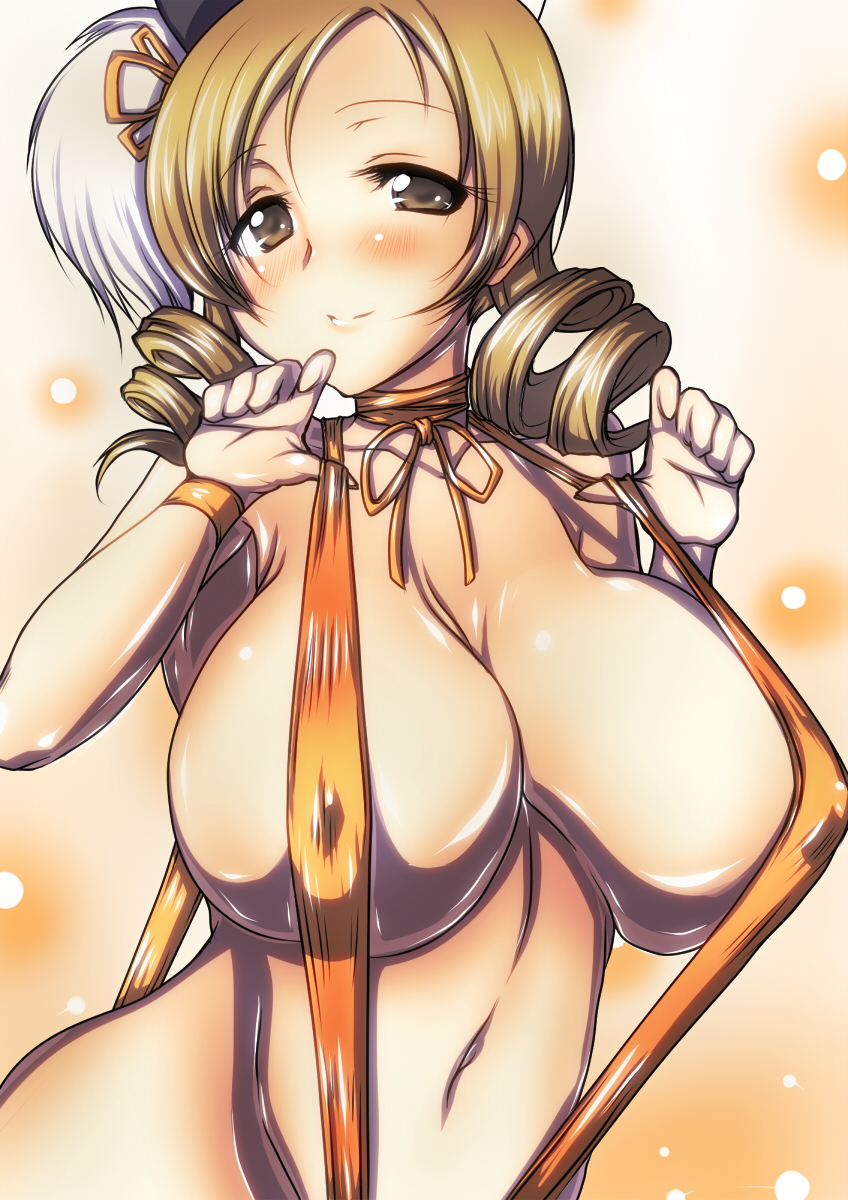 tomoe mami (mahou shoujo madoka magica) drawn by kinokoutarou