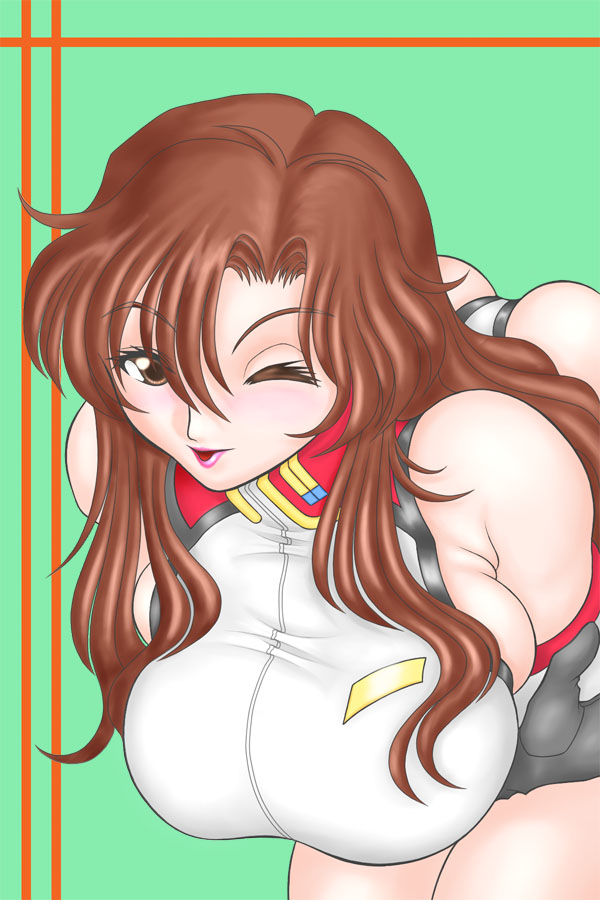 murrue ramius (gundam and 2 more) drawn by ^jj^