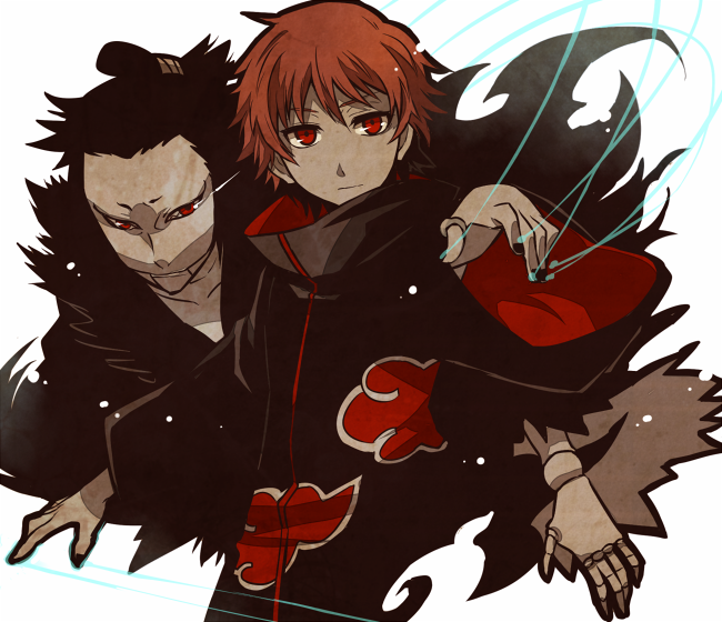sasori and third kazekage (naruto and 1 more) drawn by yosakuh