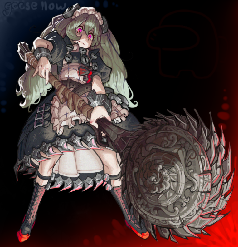 corin wickes (zenless zone zero and 1 more) drawn by goose_llow