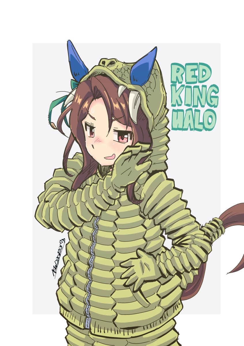king halo and red king (umamusume and 1 more) drawn by as'maria