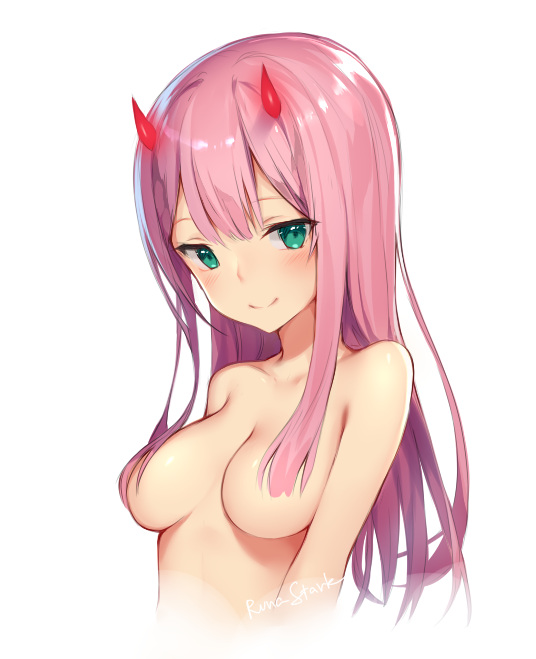 zero two (darling in the franxx) drawn by runastark