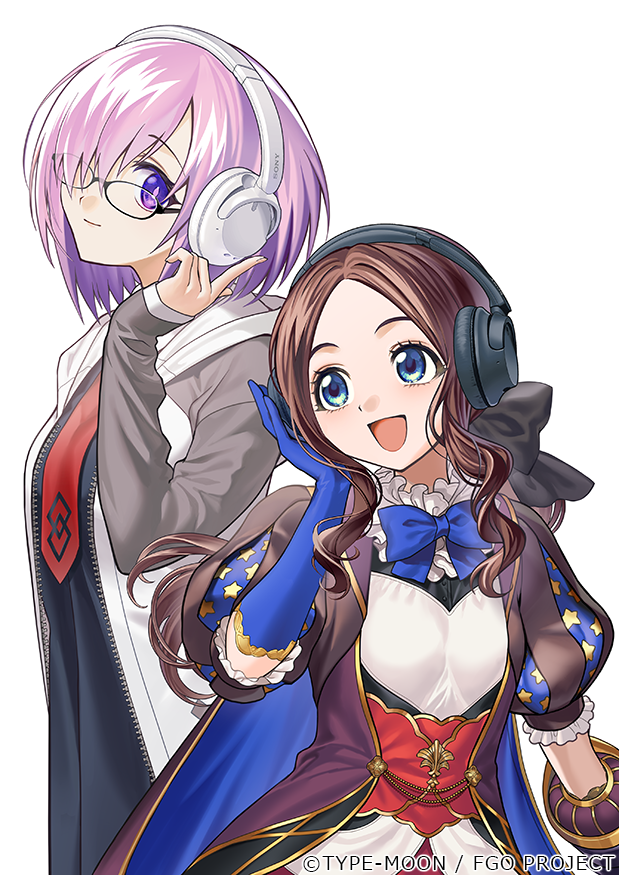 mash kyrielight and leonardo da vinci (fate and 2 more) drawn by asamitsu_(n_morninglight)
