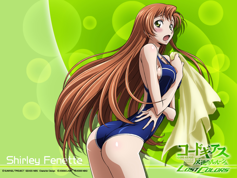 shirley fenette (code geass and 1 more) drawn by kimura_takahiro