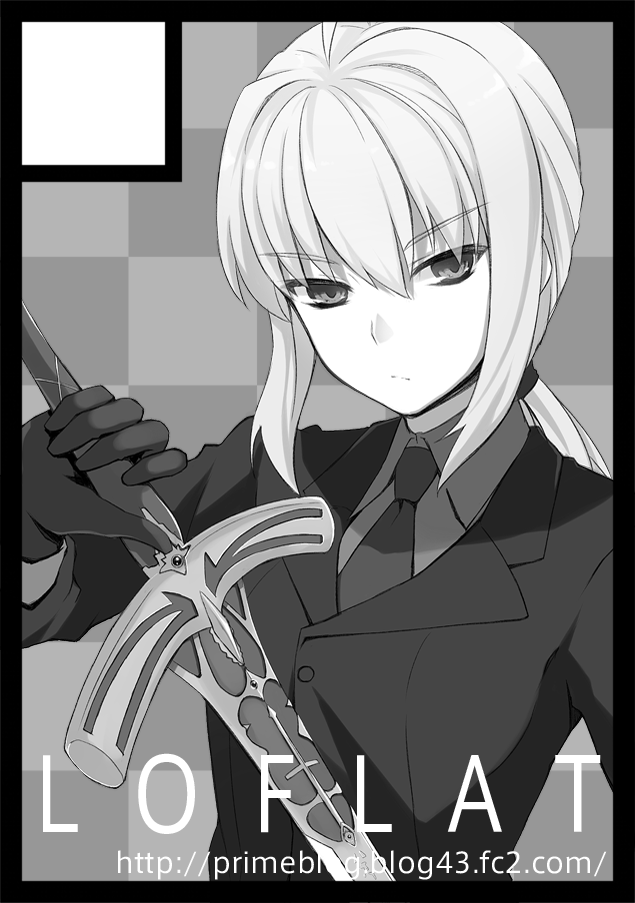 artoria pendragon and saber (fate and 1 more) drawn by prime_(prime_tw)