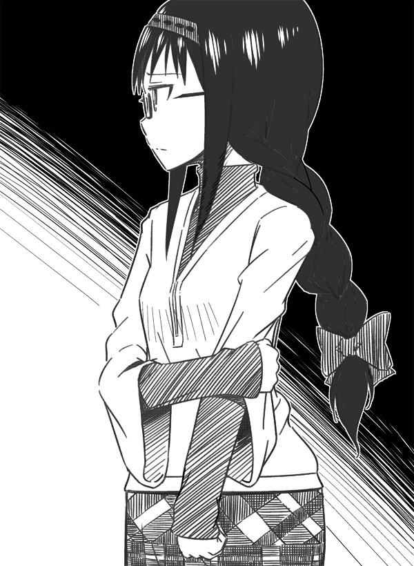 akemi homura (mahou shoujo madoka magica) drawn by m-yuki