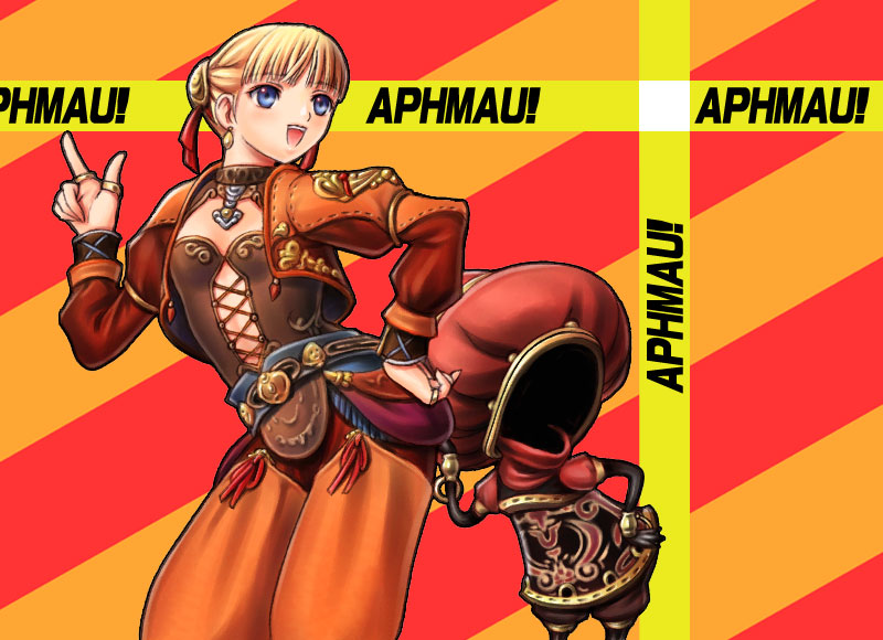 afumau and ovjang (final fantasy and 3 more) drawn by taisai_soft
