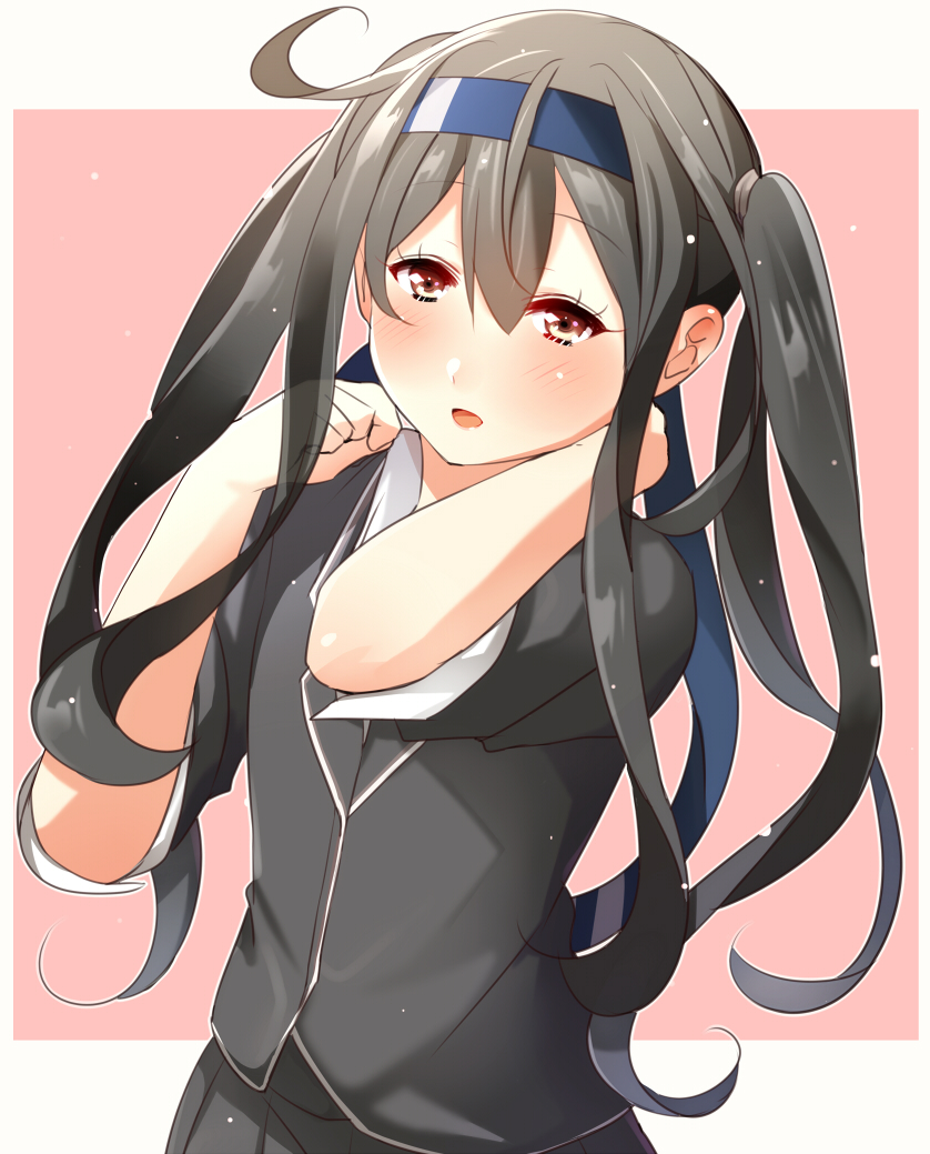 hatsushimo and hatsushimo kai ni (kantai collection) drawn by juurouta