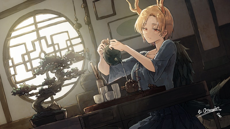 kicchou yachie (touhou) drawn by hisona_(suaritesumi)