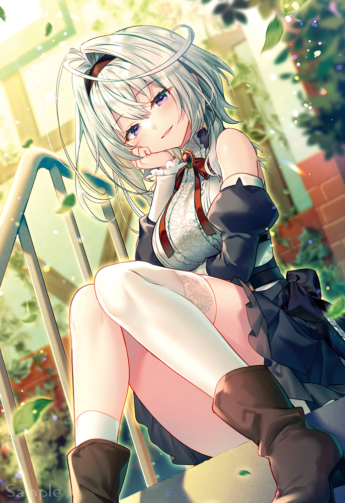 lilithea (mata korosarete shimatta nodesune tantei-sama) drawn by riichu