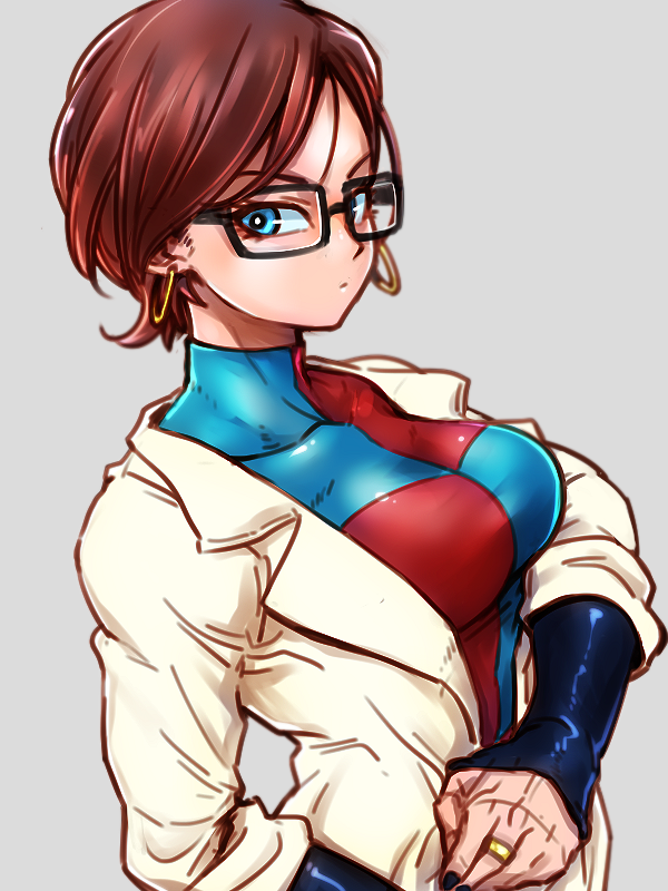 android 21 (dragon ball and 1 more) drawn by kemachiku