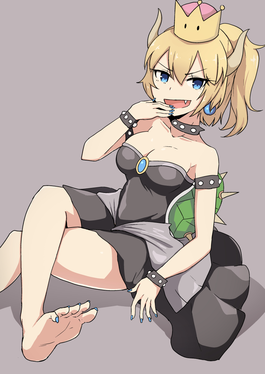 bowsette (mario and 1 more) drawn by fujimiya_akane_(kar_as_u)