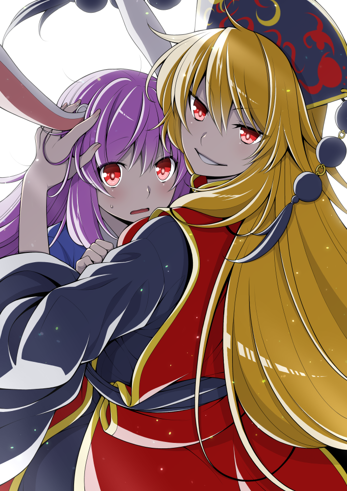 reisen udongein inaba and junko (touhou) drawn by eichi_yuu