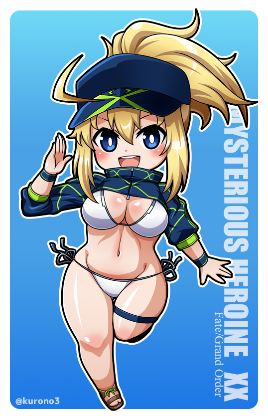 artoria pendragon and mysterious heroine xx (fate and 1 more) drawn by kurono