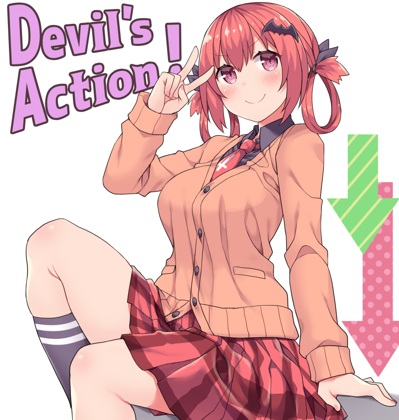 satanichia kurumizawa mcdowell (gabriel dropout) drawn by amane_hasuhito