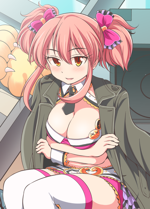 jougasaki mika (idolmaster and 1 more) drawn by serebi_ryousangata
