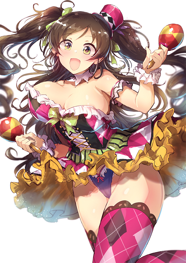 nonomura sora (idolmaster and 2 more) drawn by kara_(color)