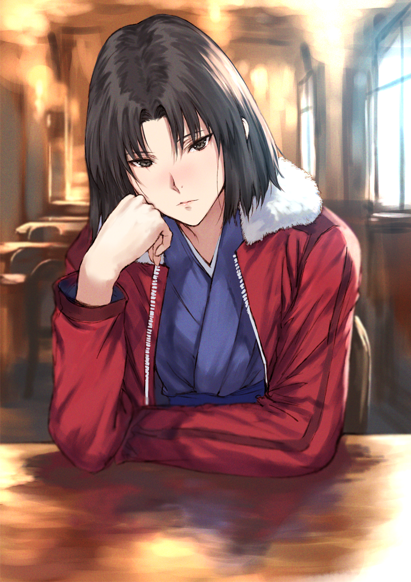 ryougi shiki (kara no kyoukai) drawn by makimura_shunsuke